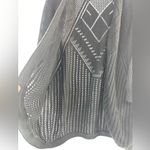 Maurice's  3X Charcoal Open Front Loose Knit Cardigan Top Photo 2