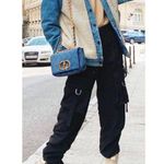 Alo Yoga Alo High-Waist City Wise Cargo Pant Black Edgy Gothic Utility Hi-Rise Joggers XS Photo 10