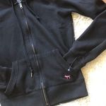 PINK - Victoria's Secret Pink Victoria’s Secrect Black Hoodie Sweater  Photo 2