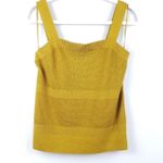 Banana Republic Knit Mustard Thick Strap Tank Top. Photo 0
