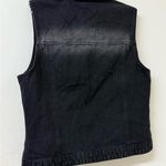 Missmoly Supply Co. Black Jean Vest Size L Photo 11