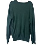 L.L.Bean Hunter Green Cardigan Sweater Size XL Reg Photo 4