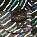Worthington 3/$15 stretchy blouse with cropped sleeves Photo 4