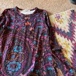 Peruvian Connection  long sleeve floral top Photo 1