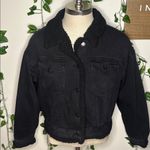 Wild Fable Target Black Sherpa Lined Jean Jacket Photo 0