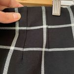 Amanda & Chelsea Amanda Chelsea Black Window Pane Plaid Mini Skirt Dark Academia Women XS Stretch Photo 1