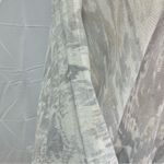 J. Jill Linen Artsy Poncho‎ One Size Coastal Clean Girl Beachy Boho Fringe Gray Photo 4