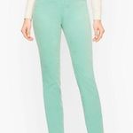 Talbots Velveteen Straight Leg Pant - Winter Mint Photo 0