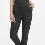 Banana Republic Metallic Shimmer Sleeveless Ponte Jumpsuit Size 16 Photo 2