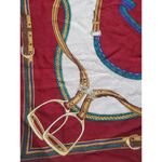 100% Wool Western Hankerchief Saddle Made in Japan Bandanna Scarf 35"x32… Photo 3