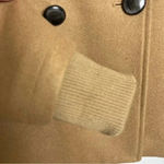 Patrizia Pepe Firenze Tan Pea Coat Size 44 Medium Photo 2