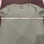 The North Face  Green Ribbed Short Sleeve Shirt Photo 7