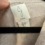 Joie  Dolman Sleeve Cotton V Neck Sweater Photo 3