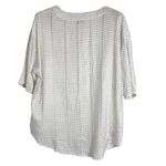 Allison Joy Evereve Cream/Copper Print Kimono Style Open Front Top size XS/S Photo 2