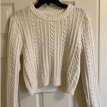 Mittoshop  White Cropped Sweater Photo 2