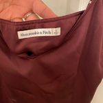 Abercrombie & Fitch Deep Burgundy Midi Dress Photo 3