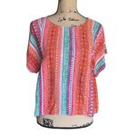 Maeve Anthropologie  Milla Multicolored Blouse Photo 2