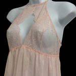 Victoria's Secret Victoria secret lace light pink slip dress lingerie size L Photo 3