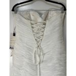Mac Duggal  Bustier Gown White Beaded Embellishments Size 10 NWT 64330 Wedding Photo 11