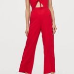 Red Jumpsuit Size 4 Photo 0