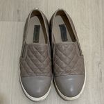 Steve Madden Quilted Brown Slip-On Sneakers Photo 1