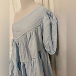 Showpo Harleen Mini Puff Sleeve Dress Size 4 Photo 2