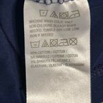 Susan Graver  Women’s Navy V-Neck Short Sleeve Top Size Large Photo 4