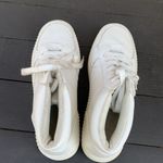 American Eagle AEO White High Top Platform Sneakers Size 8 Photo 1