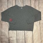 Victoria's Secret  Crewneck Pullover Cropped Sweater Check It Twice Womens Size M Photo 5