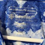 Coolibar Blue Short sleeve 1/4 zip sun protection top size xxl Photo 2