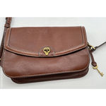 Fossil  Brown Leather Crossbody‎ - Size S Photo 1