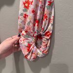 Ruby Sees Pink Floral After School Long Sleeve Crop Top Size US 2 Photo 8