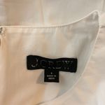 J.Crew  Womens Bubble Skirt A-line Mini Dress Cotton Poplin White 6 Photo 2