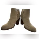 Kelsi Dagger  Tan Chunky Heel Ankle Boots EUC Size 7 Photo 1