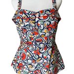 CAbi Vtg Colorful Tank Top Womens Sz 6 Retro Pinup 50s Style Rockabilly Photo 0