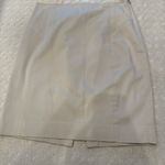EXPRESS Design Studio Beige Pencil Skirt Women’s Size 4 | Work Office Career Photo 1