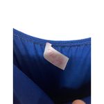 Pink Lily Navy Blue V Neck Sleeveless Wide Leg Jumpsuit L Photo 2