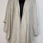 Cupcakes and Cashmere Women’s Open Front Batwing Shrug Sweater Gray Size Small Photo 0