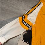 PINK - Victoria's Secret ✨VS•Pink Yellow FullZip Windbreaker•Size:M✨ Photo 1