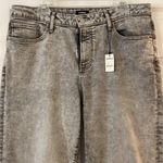 EXPRESS Women’s gray/ light black Jeans size 14 brand new with tag inseam 28” Photo 1