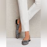 Talbots EDISON BOW SATEEN SLINGBACK FLATS size 9.5 Photo 6