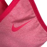 Nike Pink Heather Mesh Unpadded Lightweight Athletic Racerback Bra Size S Photo 4