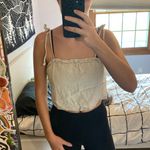 Lottie Moss  Tan Tank Top Photo 4