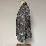*NEW* Avery Paisley Blazer Gray Photo 2