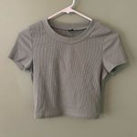 SheIn sage green top Photo 1