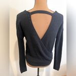 Jun & Ivy Great black  sweater medium Photo 2