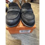 Miz Mooz  Women's Gracie Loafer Black Suede Size 40 US 9 Perforated Toe‎ Distress Photo 4