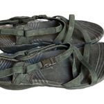 Merrell  Agave Black Strappy Walking Sandals Hiking Flats Casual Shoes Size 6 EUC Photo 1