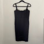 Meshki  black satin Antonella corset dress size XS Photo 4