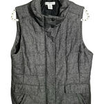 Liz Claiborne  quilted wool blend puffer vest Photo 0